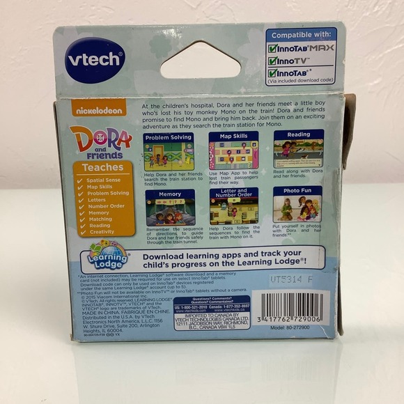 NEW VTech Dora and friends The search for mono Innotab learning software SEALED - Picture 2 of 10